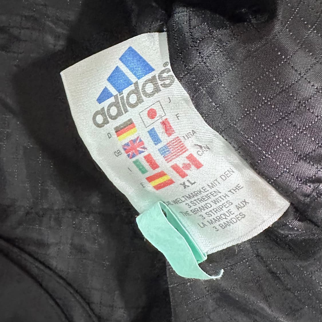 90s 아디다스 빅로고 올드스쿨 후드 자켓 상품이미지9