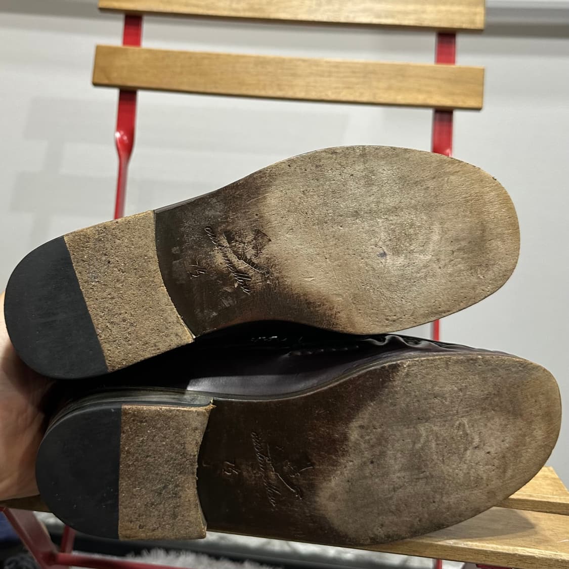 US7.5 255) 커스텀멜로우 로퍼 남성 남자 구두 우븐 태슬 로퍼 상품이미지6