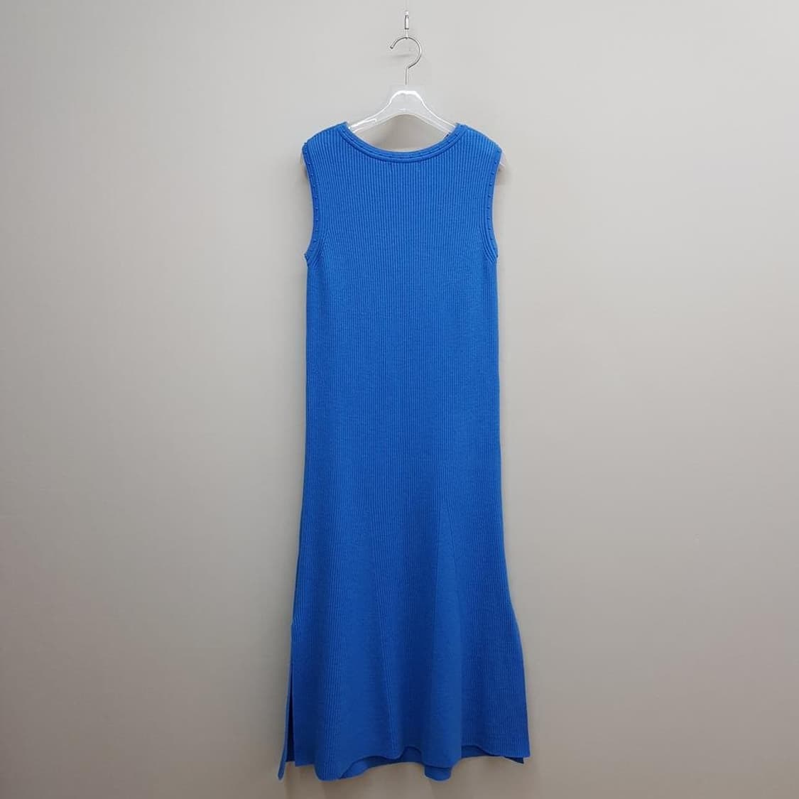 오즈세컨 2022 울소재 리브 니트 원피스 85사이즈 상품이미지5