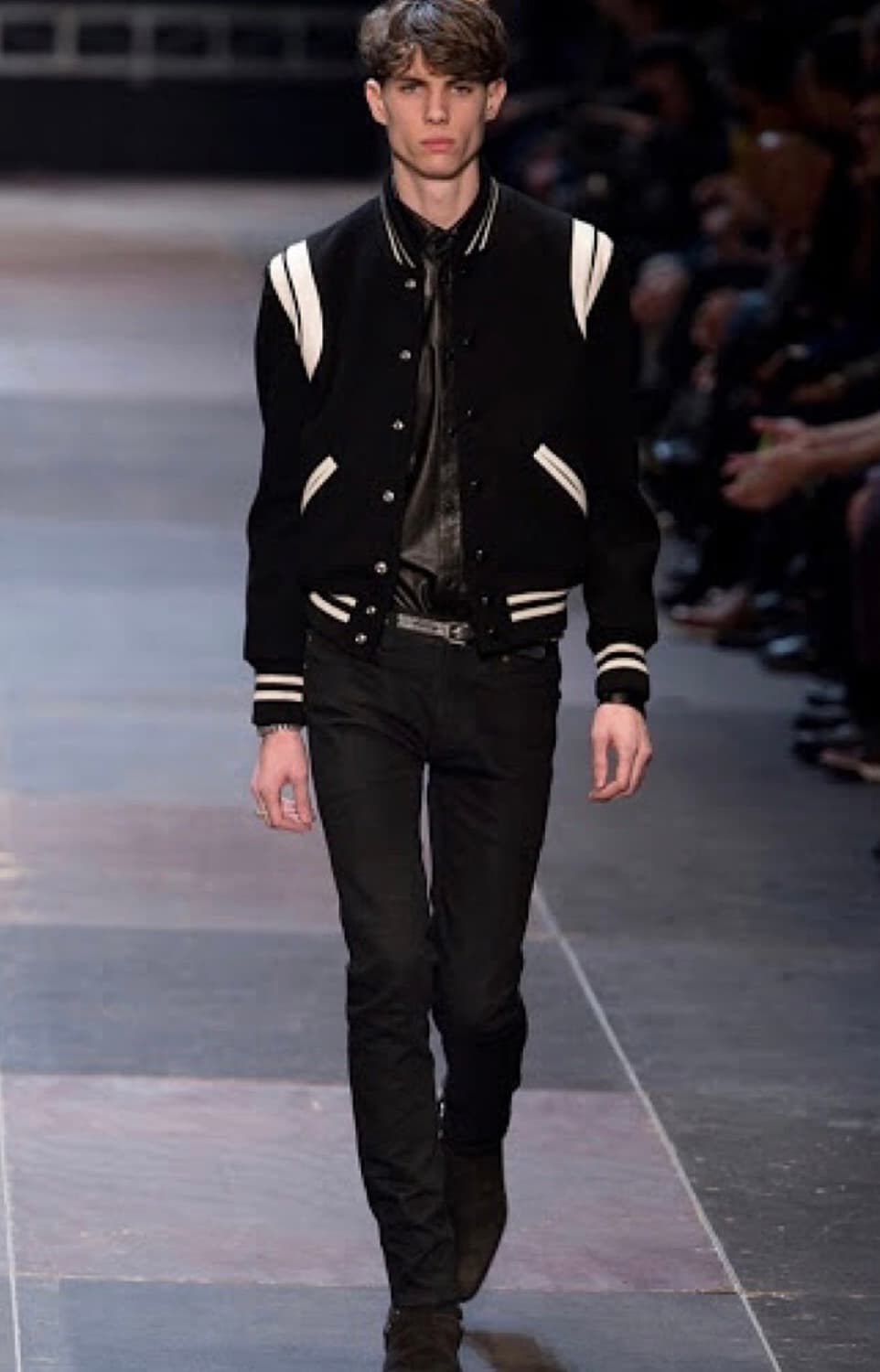 생로랑 / 테디 자켓 / 블랙 / 48 상품이미지1