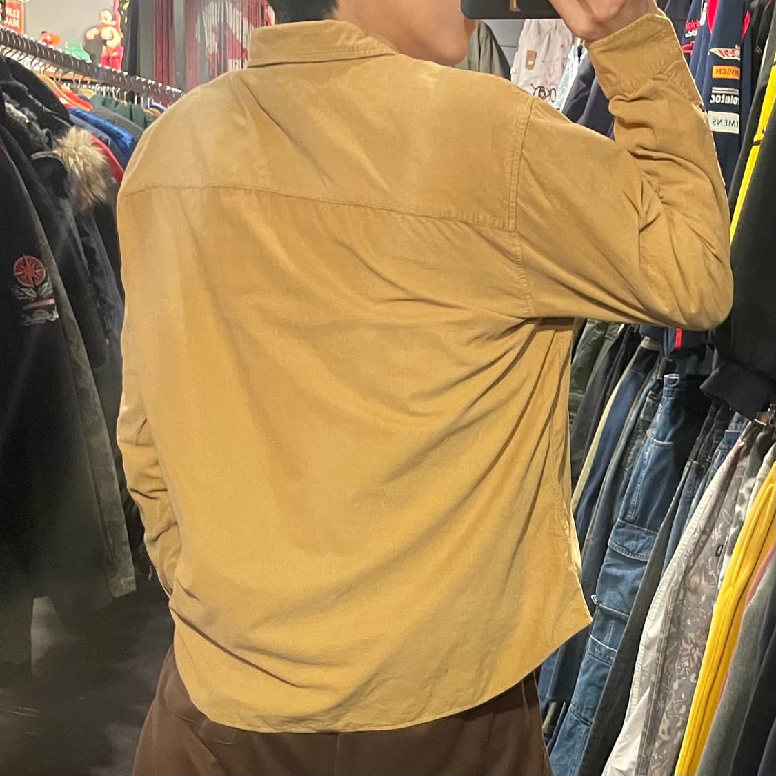 [IM] carhartt 칼하트 베이지 코듀로이 셔츠 상품이미지7