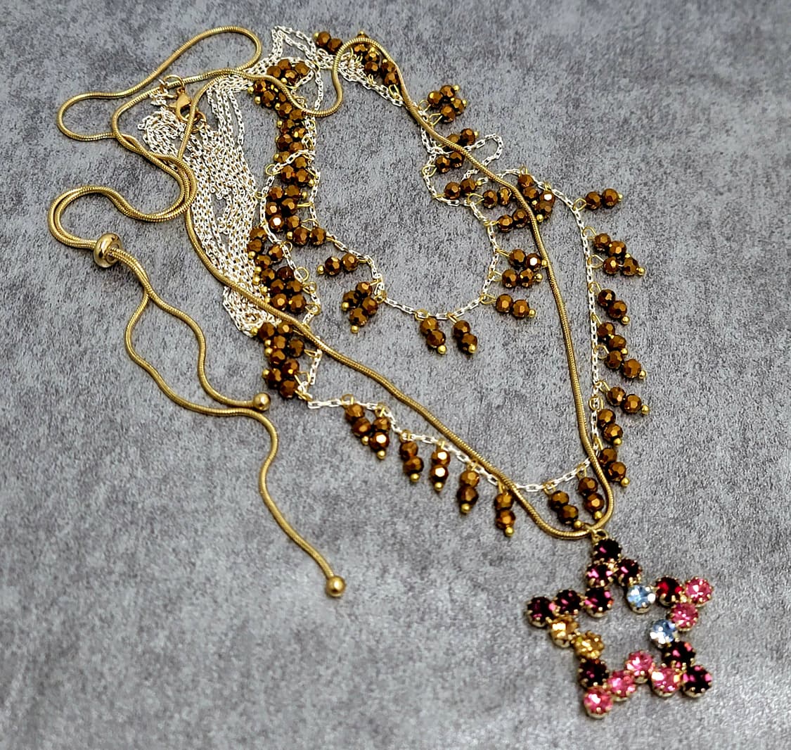 star necklace set 상품이미지1