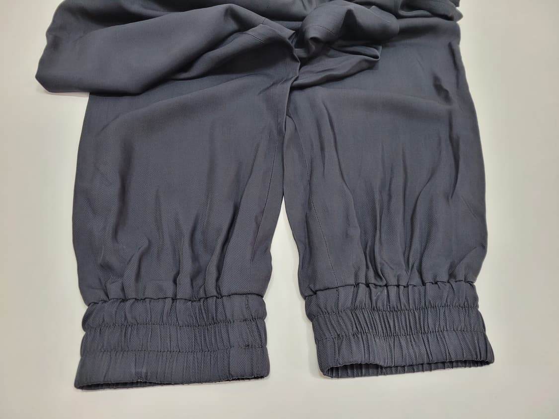 SISLEY 시슬리 레이온 밴딩 조거 팬츠 / 여 42 (67) 블랙
 상품이미지4