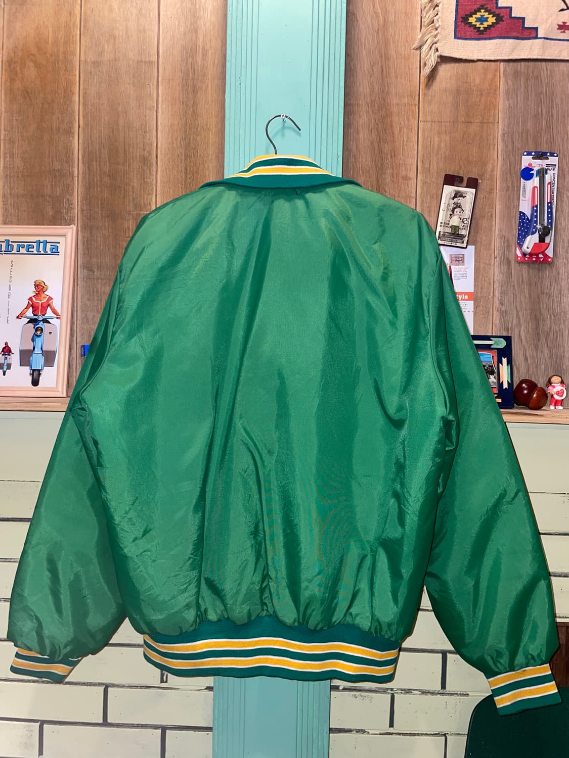1980-90's Vintage Quilted Coach Jacket 상품이미지6