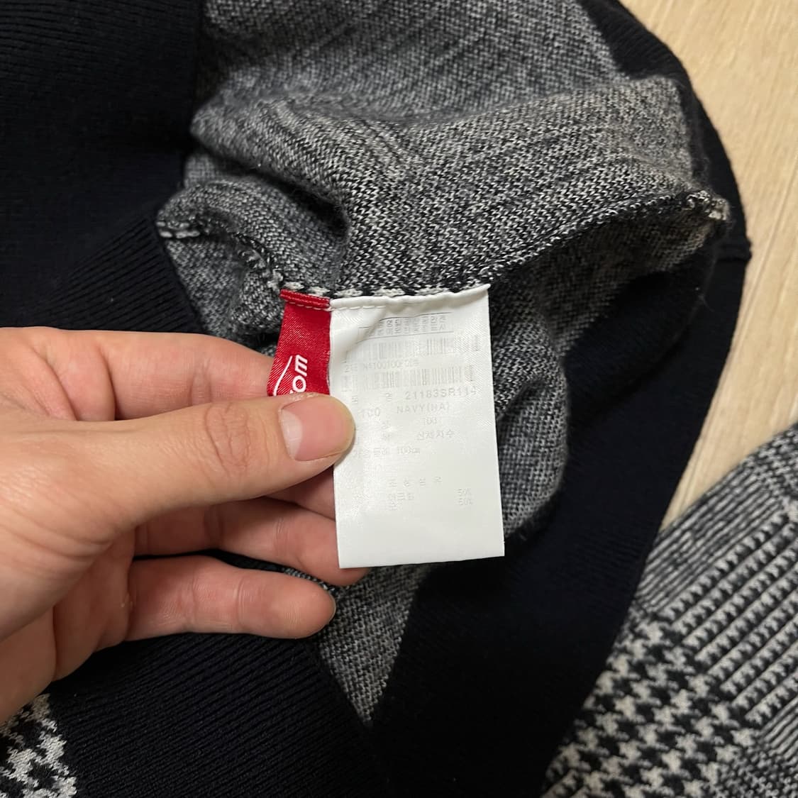 팬텀 여성 골프웨어 라운드 니트 L/100  상품이미지5