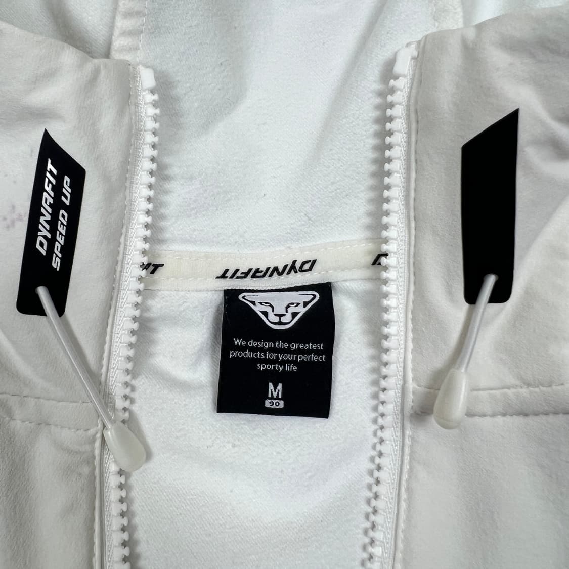 다이나핏 여성 트레이닝 후드 바람막이 화이트 M 상품이미지5