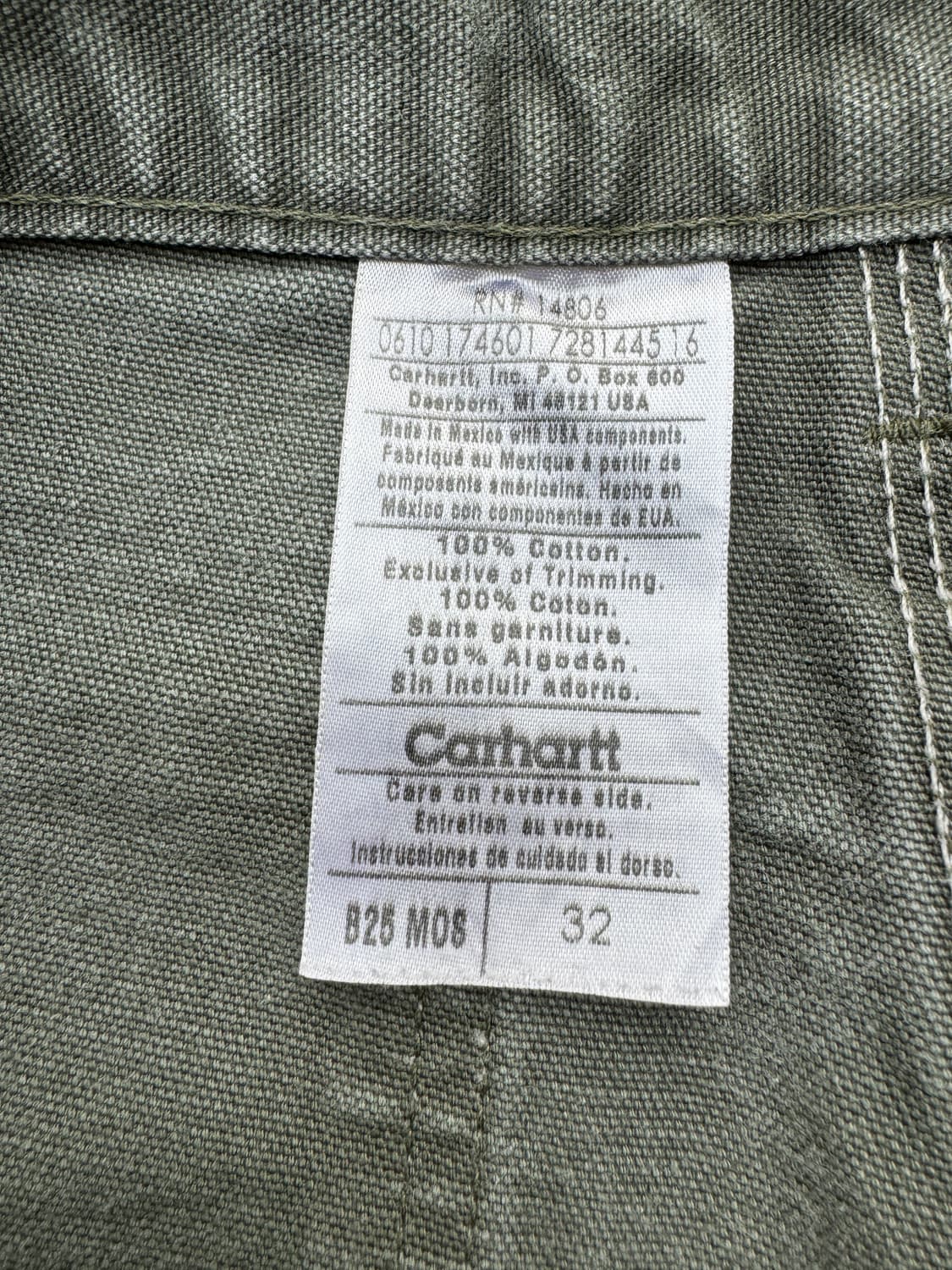 Carhartt carpenter B25 MOS 상품이미지4