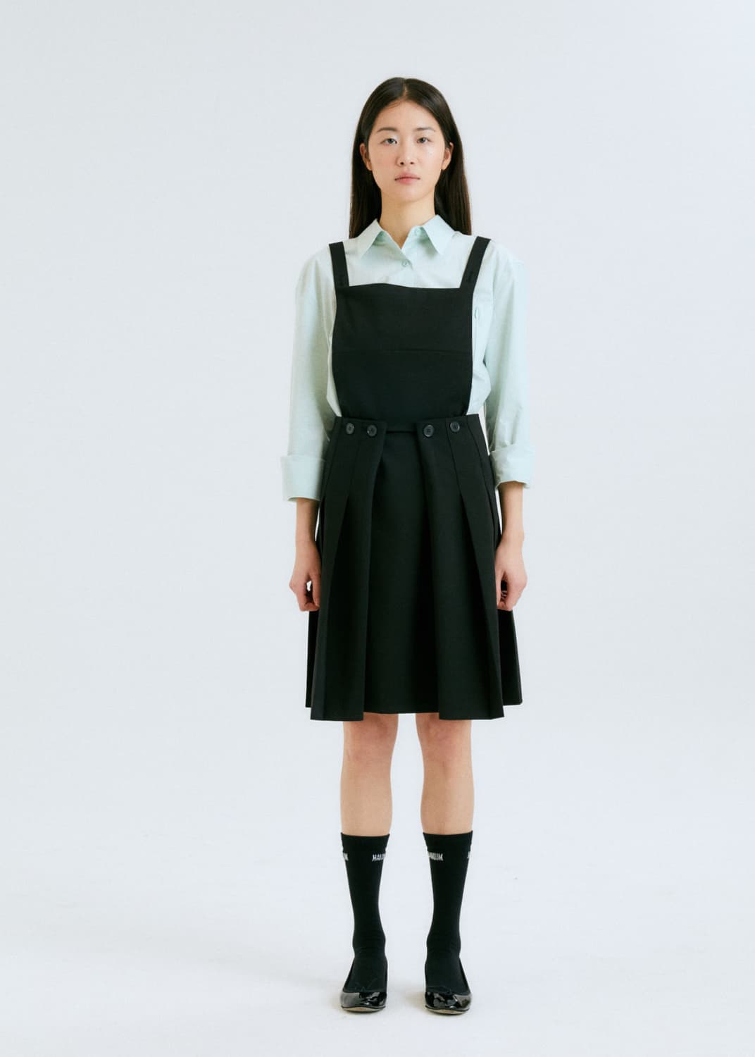 할로미늄 스쿨 드레스 블랙 상품이미지5