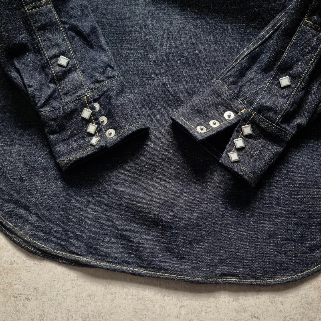 조맥코이 데님 웨스턴 셔츠 15 sz 미사용품 상품이미지7