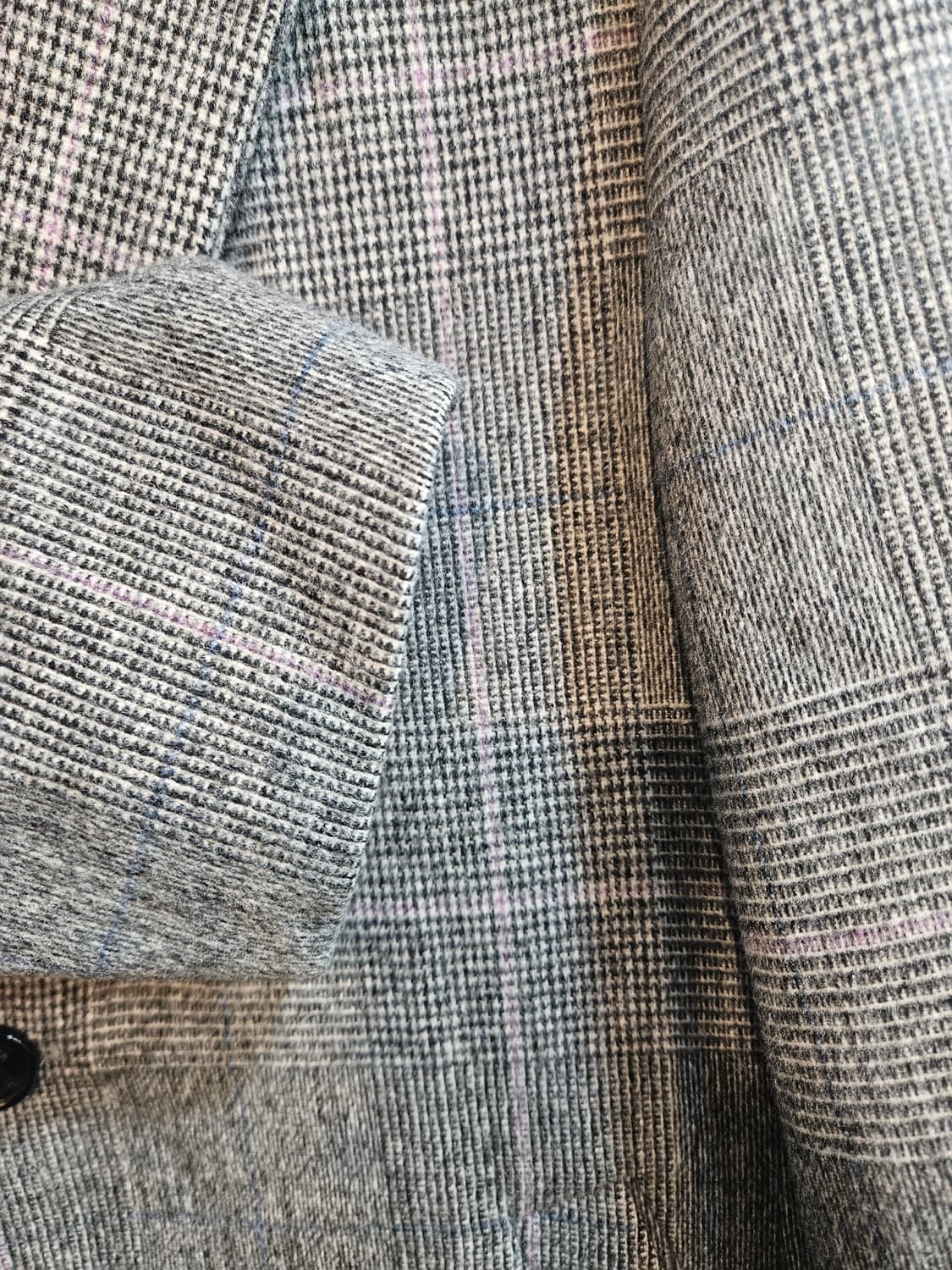 Tommy Hilfiger 남성 울 체크 코트 상품이미지3