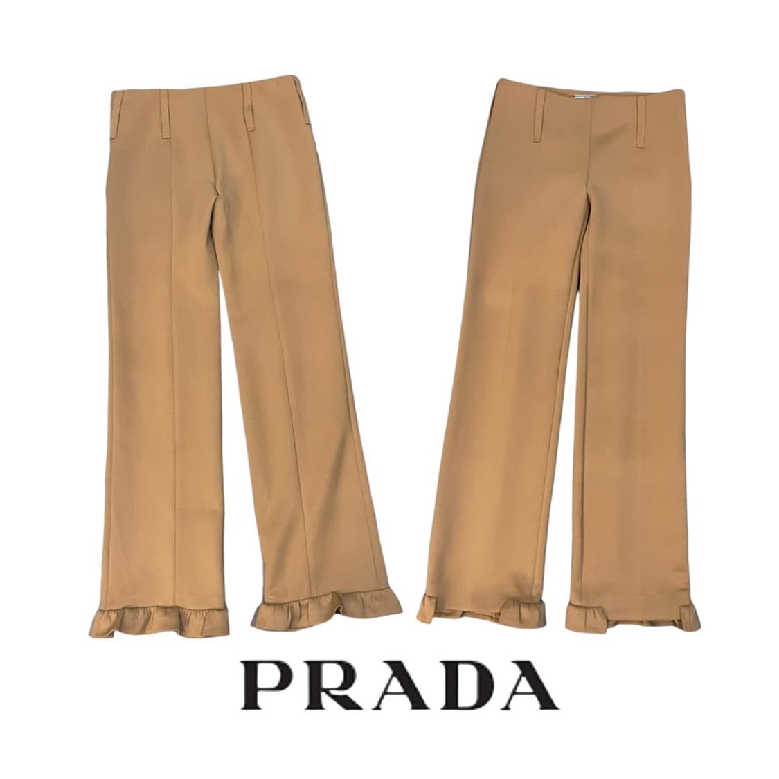 프라다 프릴 팬츠+명품감정서 상품이미지1