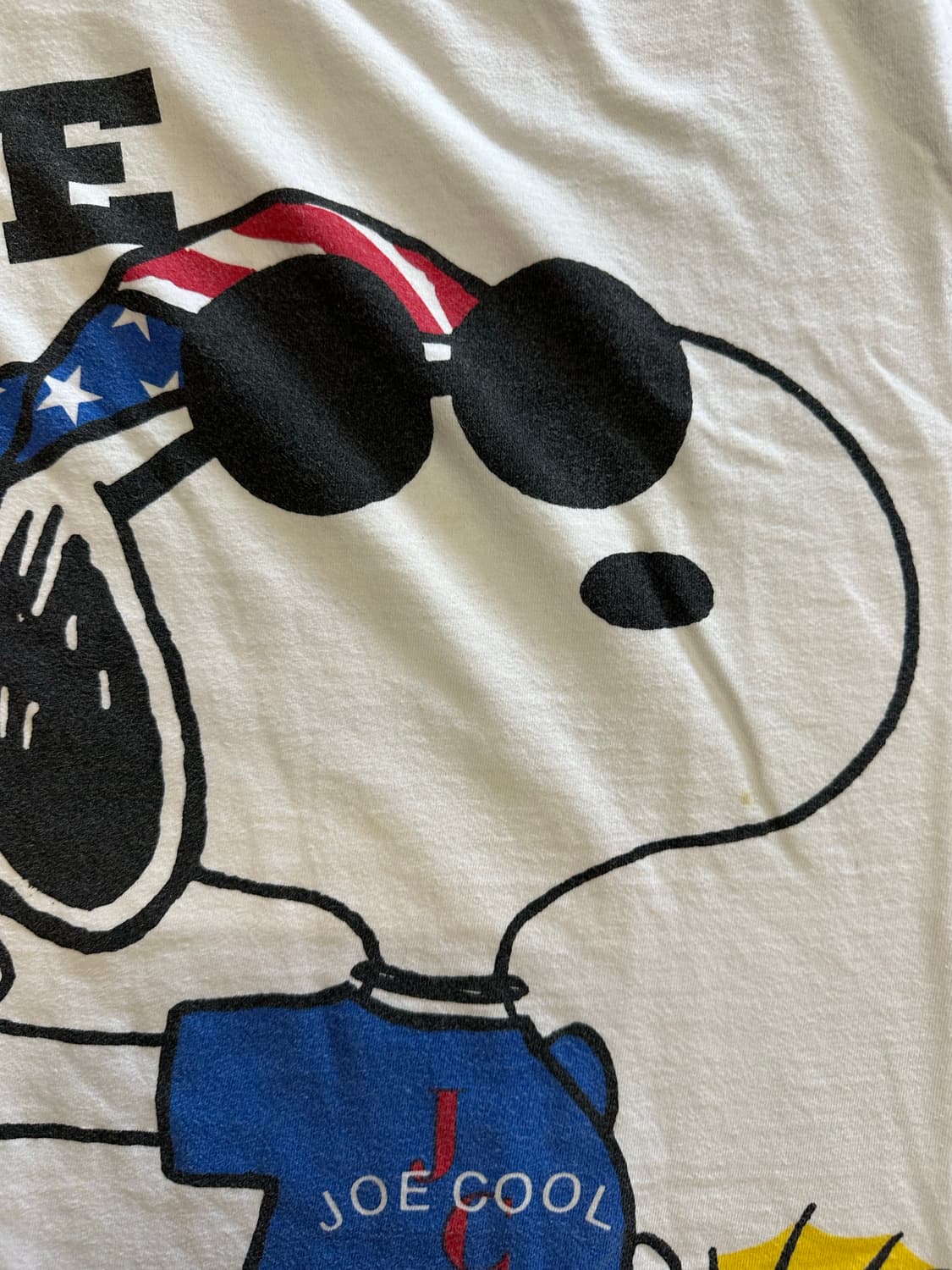 00s Peanuts 'Joe Cool' Snoopy USA Flag 상품이미지3
