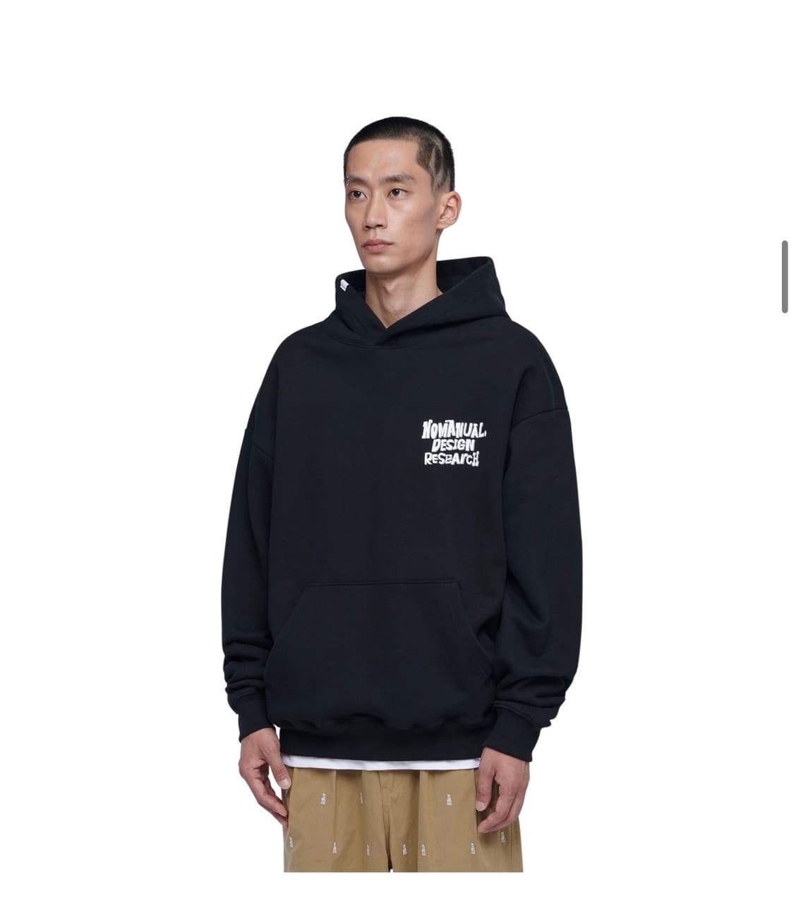 노매뉴얼 후드티셔츠XL 상품이미지1