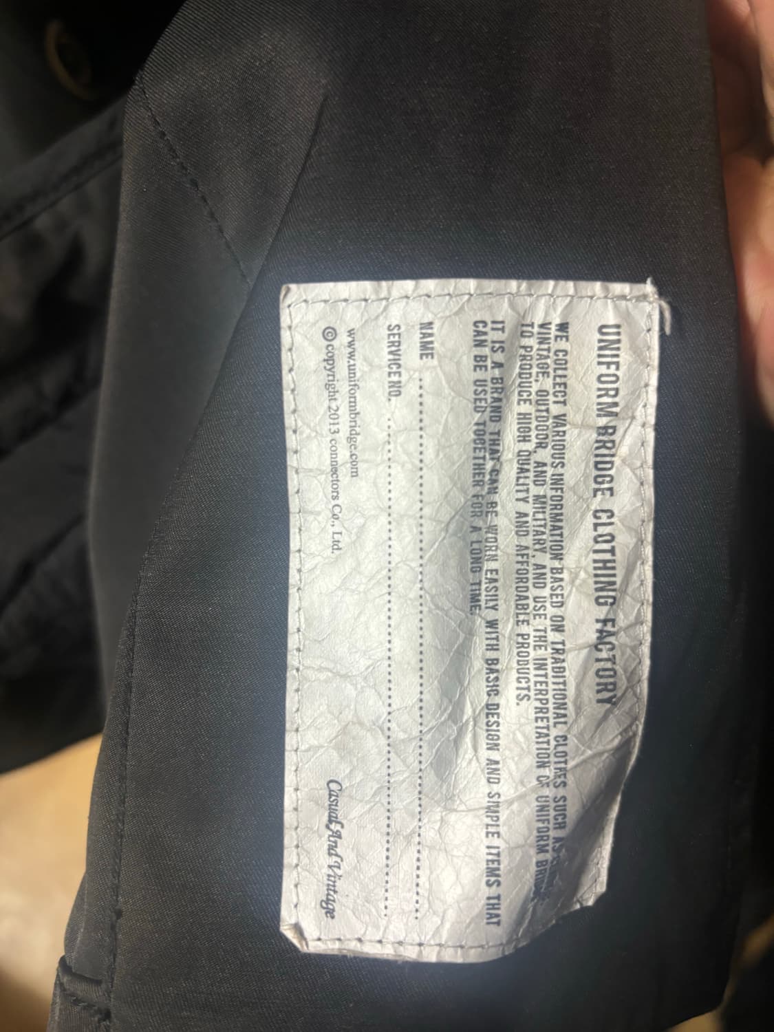 유니폼브릿지 / m47 1947 장진호 파카 블랙 / XL 상품이미지5