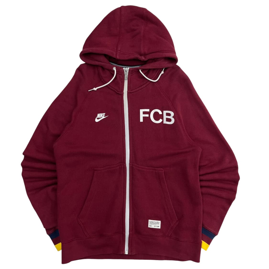 나이키 FCB 버건디 후드집업 L 상품이미지2
