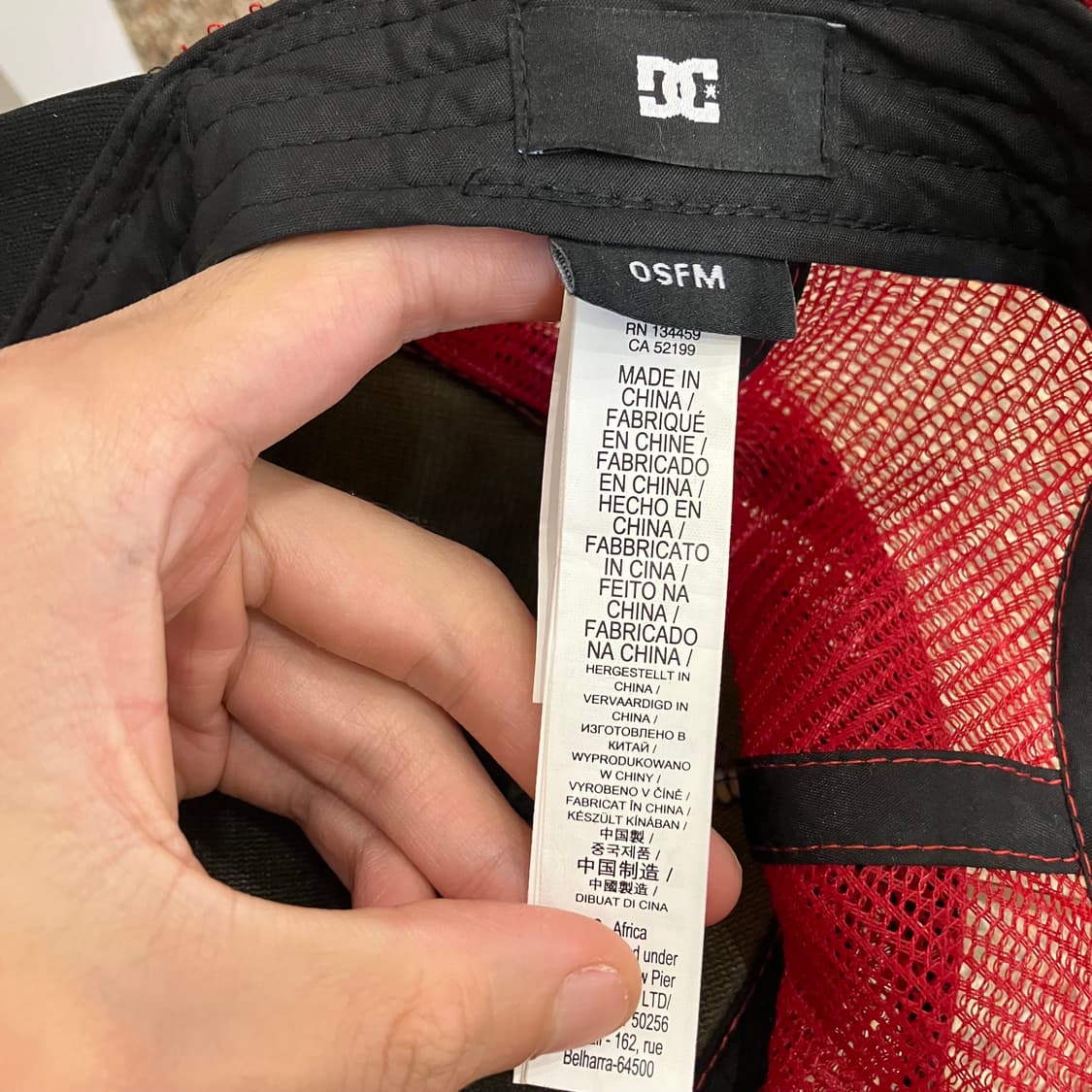 207 dc 디씨 볼캡 모자 매쉬캡 상품이미지3