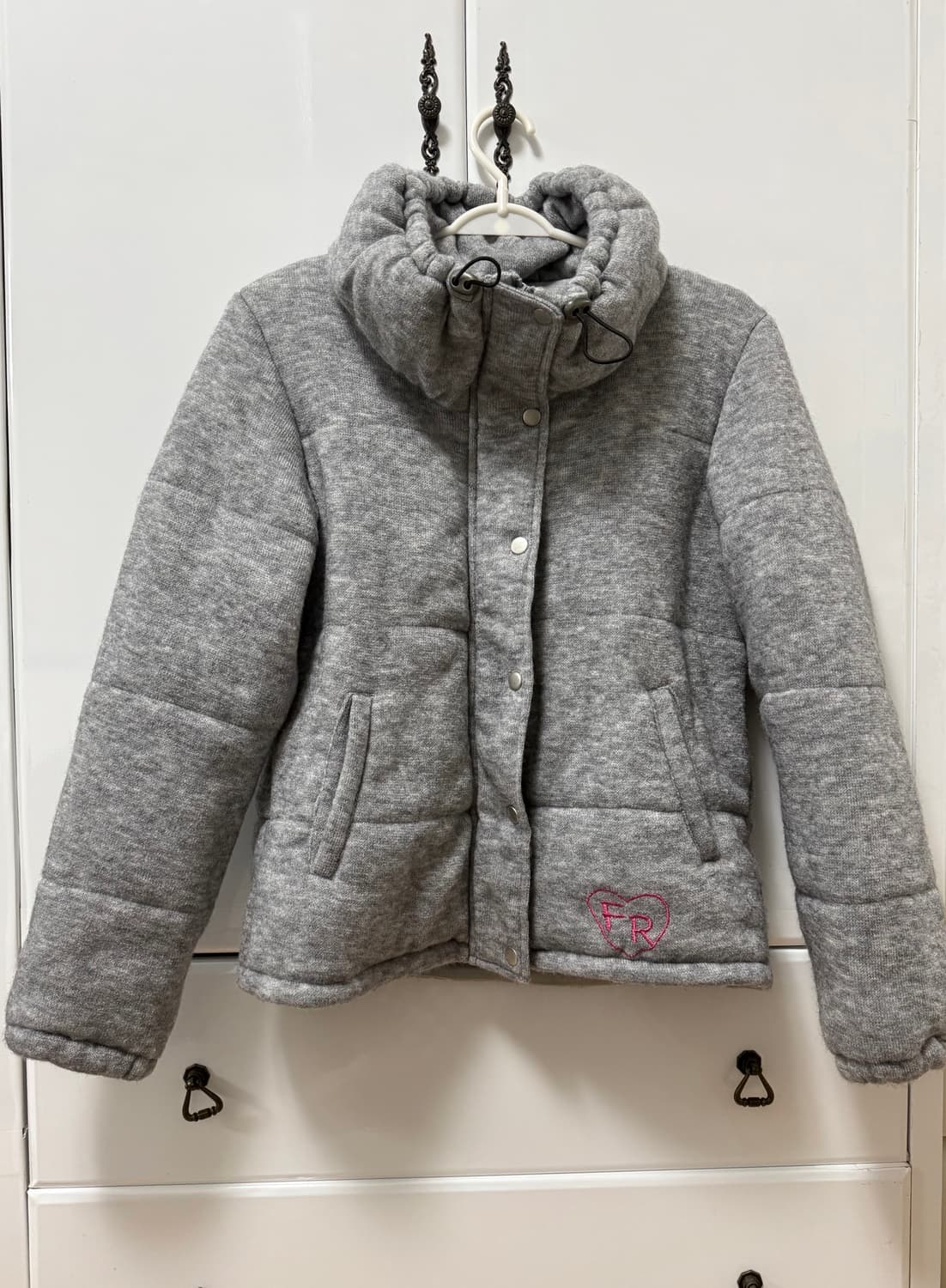 카라하나 빈티지 그레이 패딩 모리걸 갸루 니혼진 카메 빈티지 모리노가토 상품이미지1