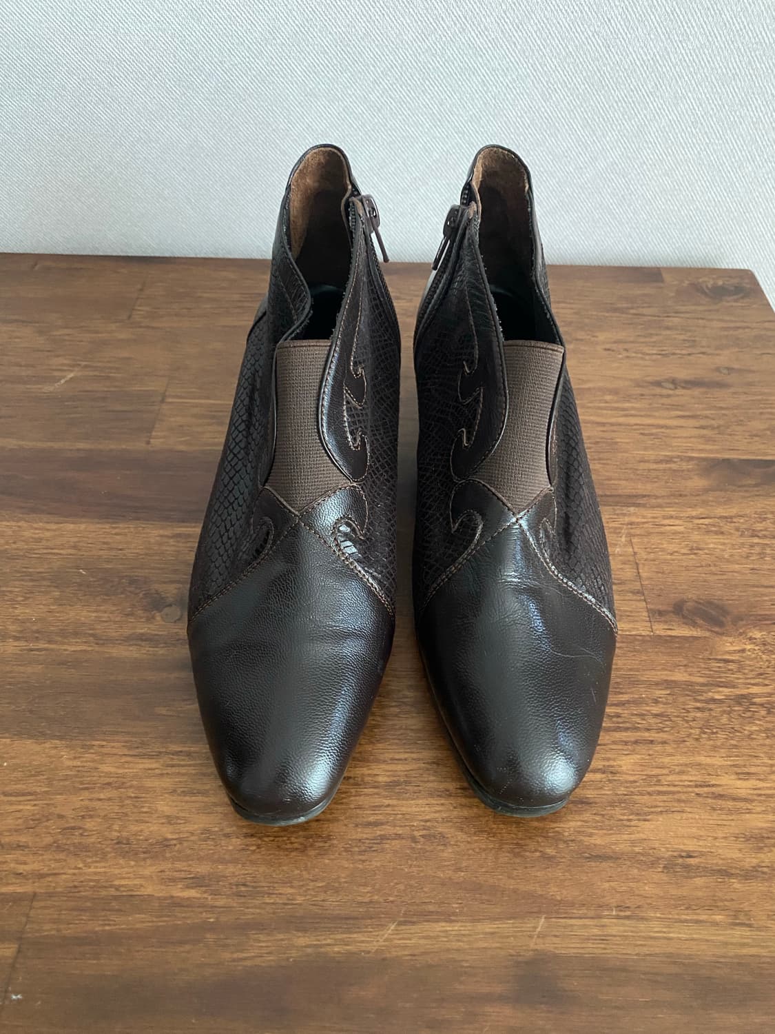 클라우드 천연 가죽 웨스턴스타일 부띠(235) 상품이미지7