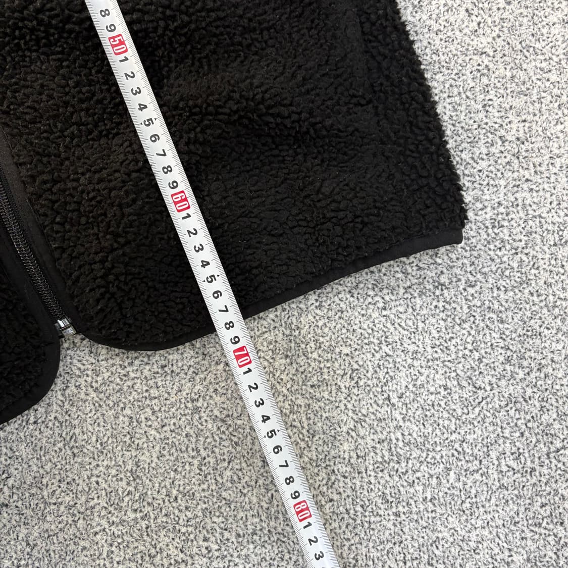 M 유니클로 보아 후리스 가디건 0317J 상품이미지8