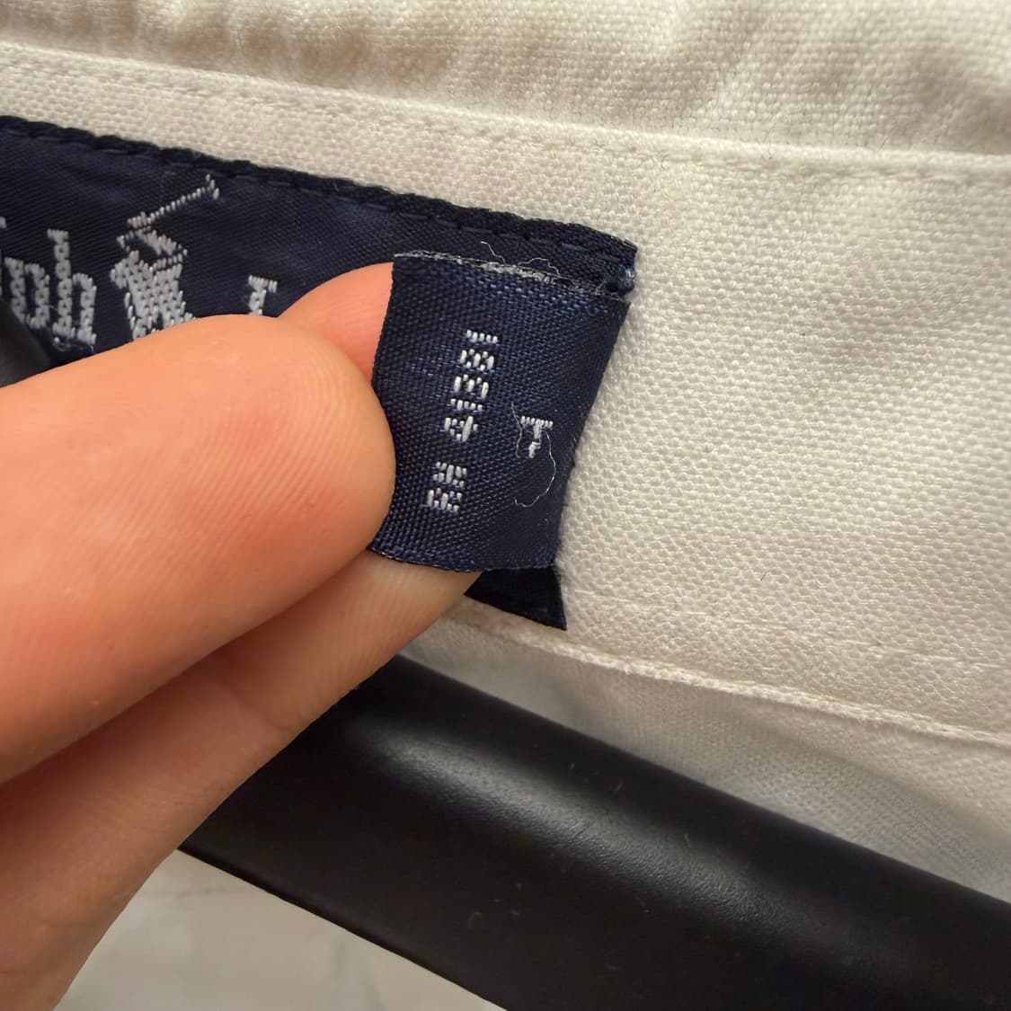 폴로 랄프 로렌 화이트 반팔 셔츠 XL 상품이미지8