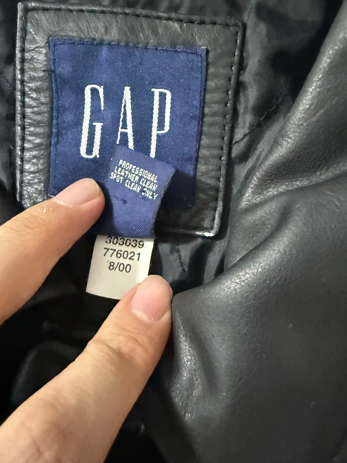 (XXL)gap 올드갭 레더 카코트 코트 상품이미지5