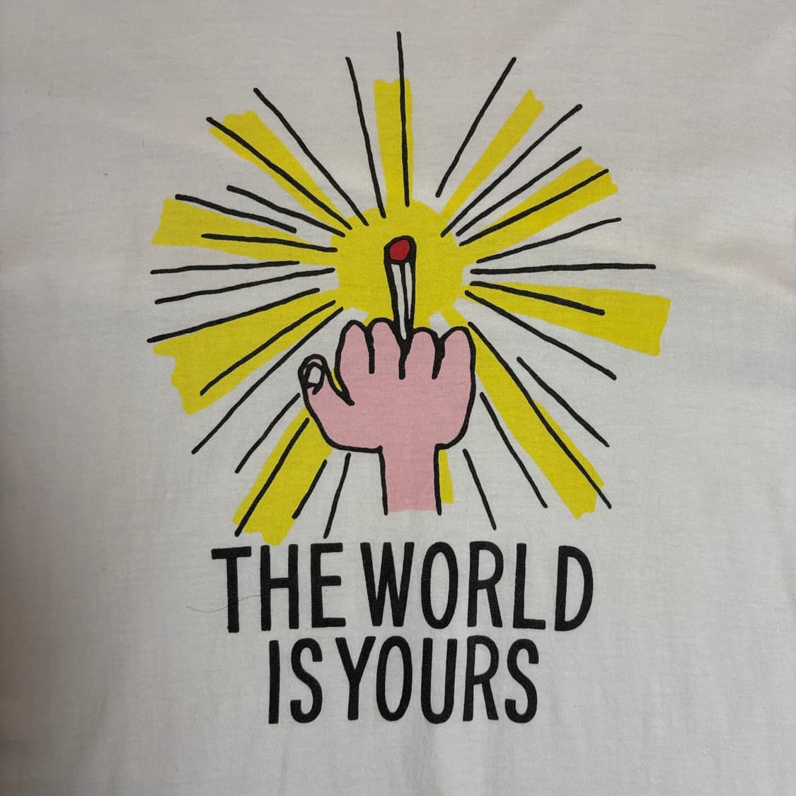 WACKO MARIA 와코마리아 THE WORLD IS YOURS 반팔티 상품이미지4
