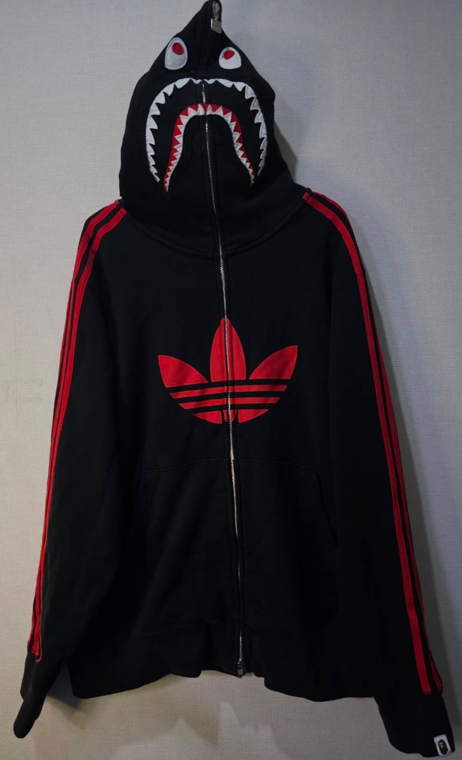아디다스 베이프 샤크 후드집업 105/XL 상품이미지1