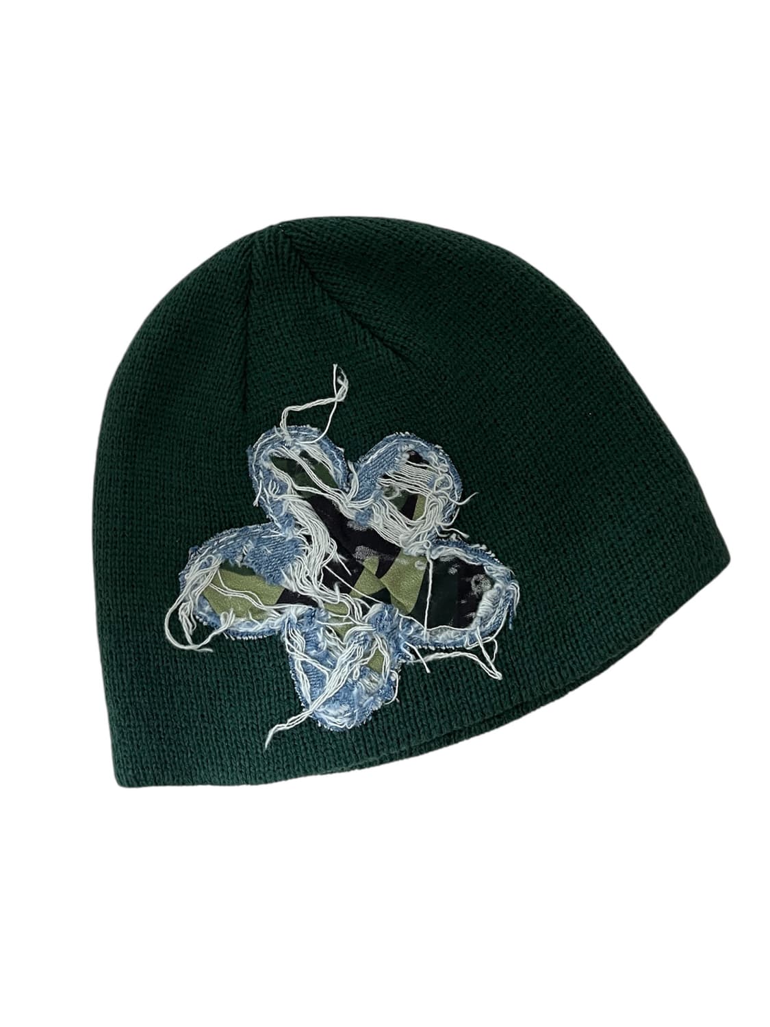 Distressed flower beanie 상품이미지1