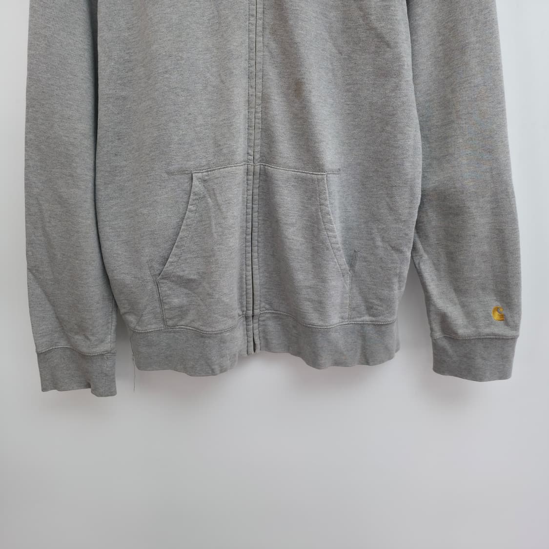 [XL] 칼하트 wip 그레이 후드집업 상품이미지3