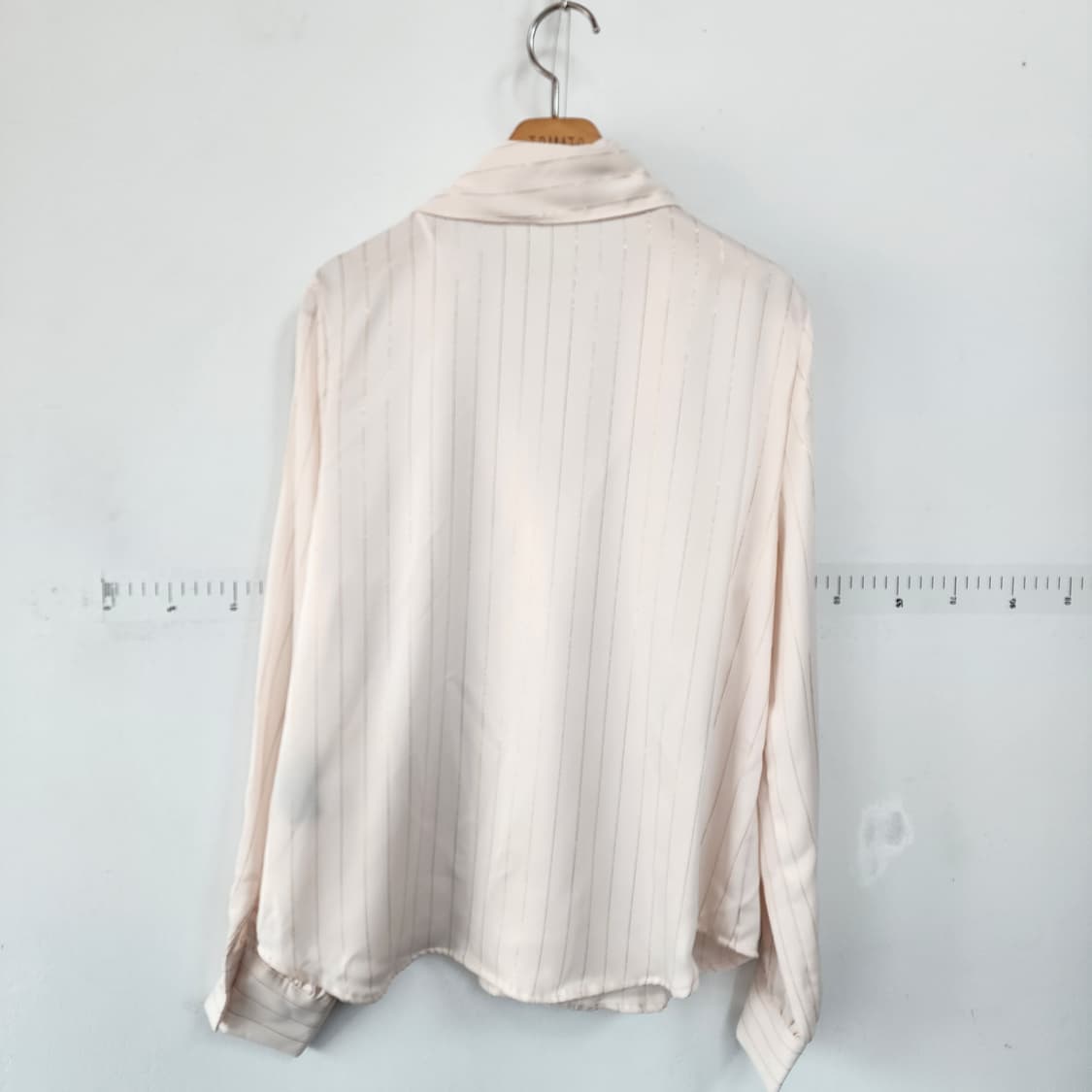 자라 스트라이프 리본 블라우스 상품이미지3