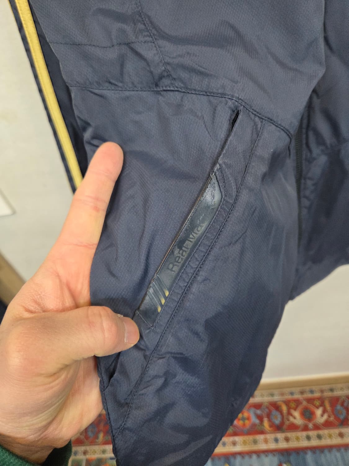 아디다스 레알마드리드 금장 바람막이 후드자켓 xl 상품이미지9