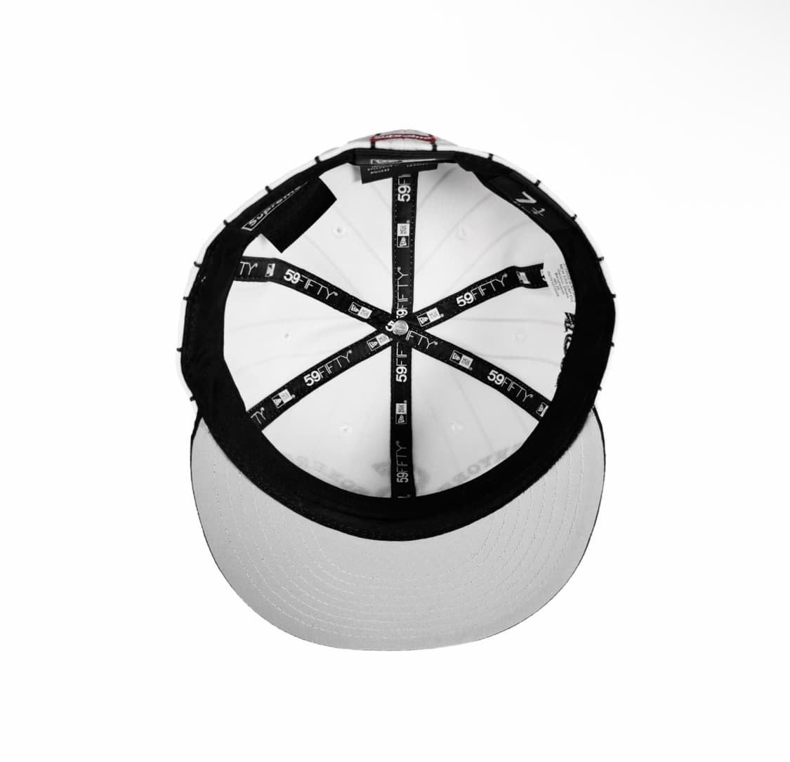[57.7cm] 슈프림 x 홈런 S로고 뉴에라 스트라이프 스냅백 모자 상품이미지3