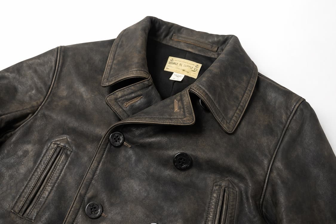 RRL 더블알엘 버팔로 레더 피코트  상품이미지2