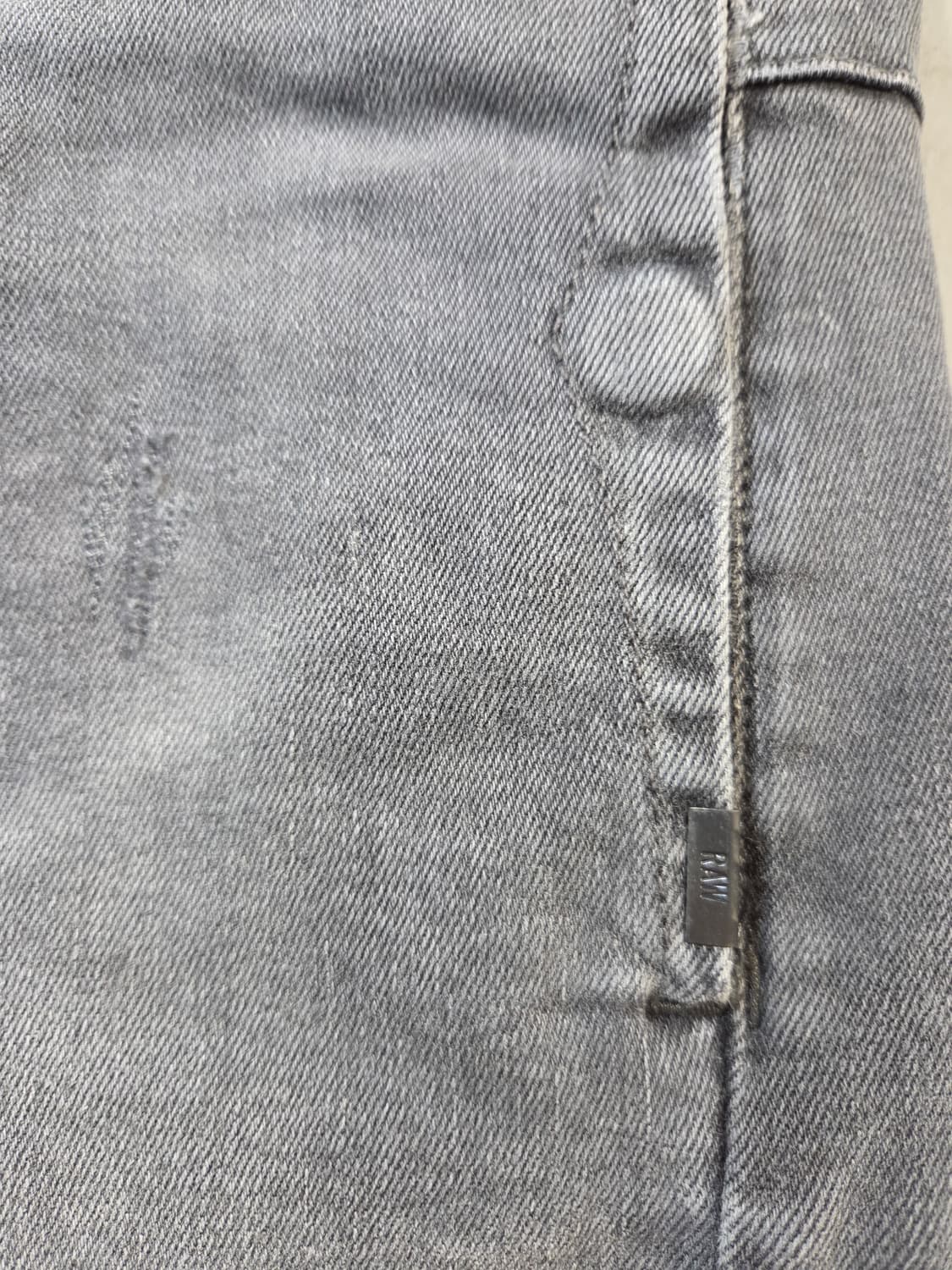 G-Star  STAQ 회색 데님 청바지(W28/L30)남여공용 상품이미지8