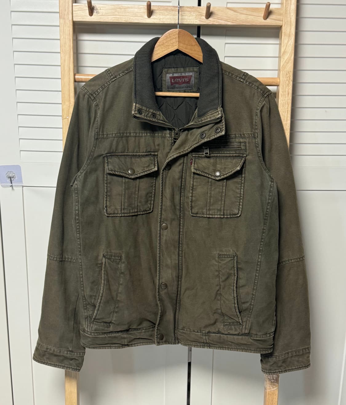 리바이스 트리거 포켓 워크 카키 자켓 상품이미지2