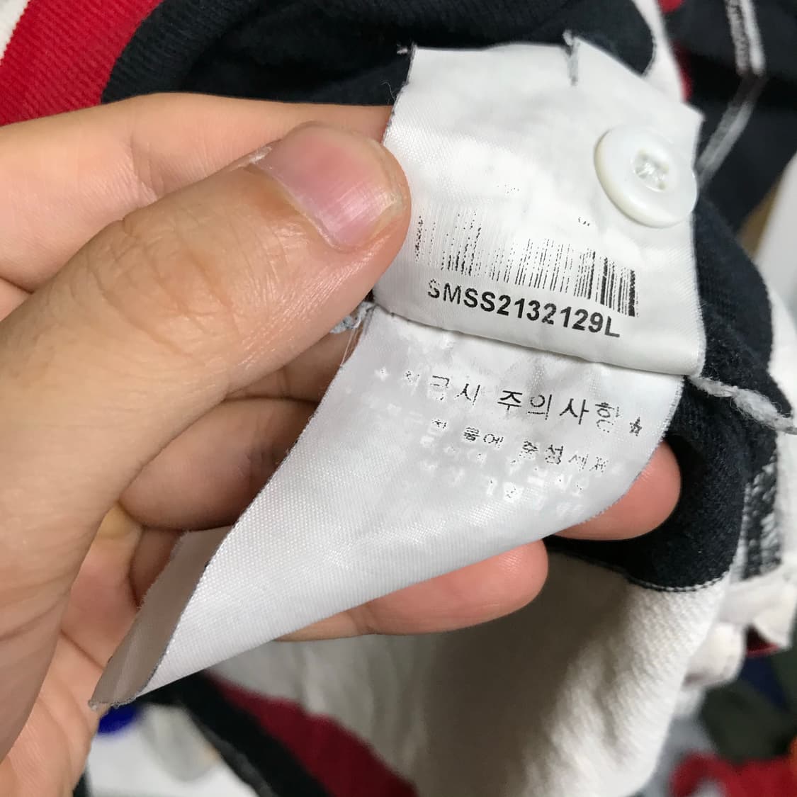 폴로 랄프로렌 단가라 pk티셔츠 상품이미지5