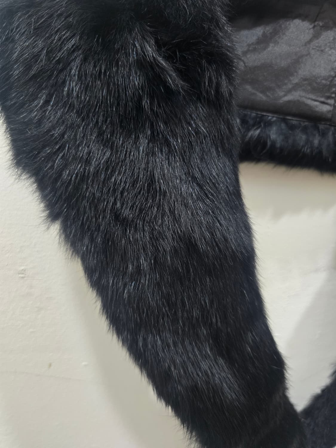 블랙 퍼 머플러 상품이미지3