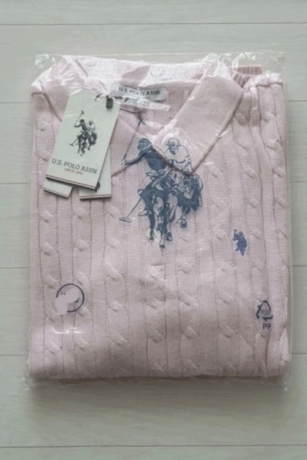 폴로 긴팔 카라니트 L 상품이미지1