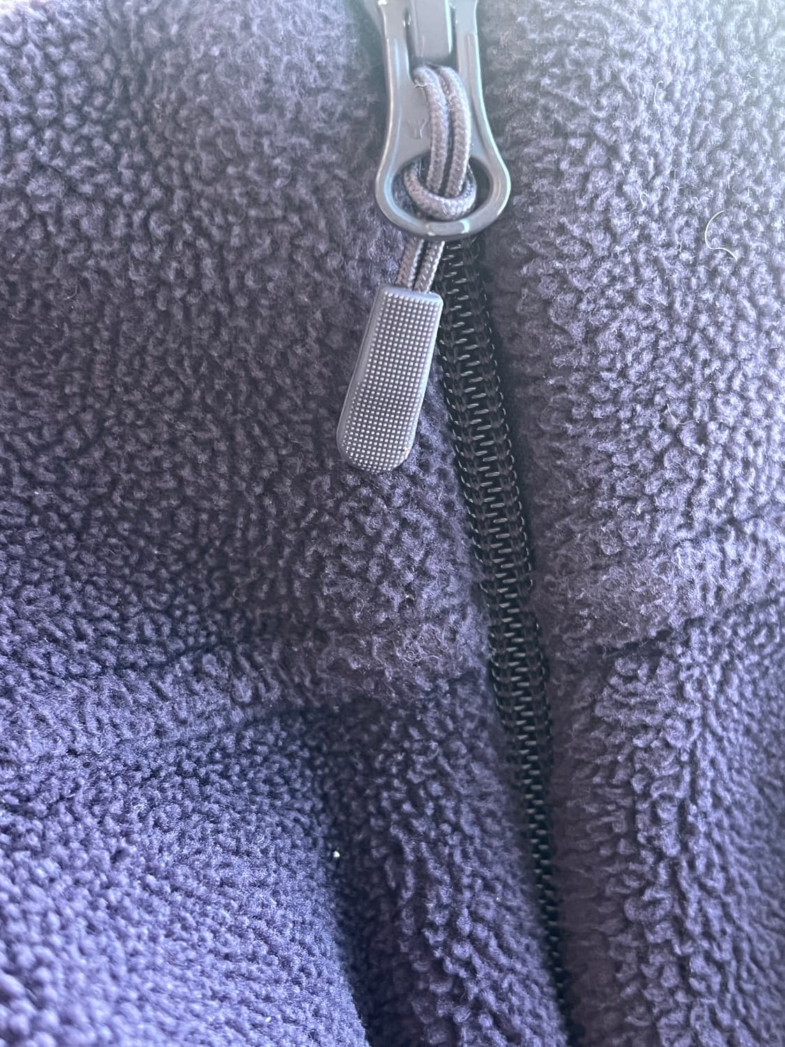 유니클로 퍼플 플리스 집업 M 상품이미지6