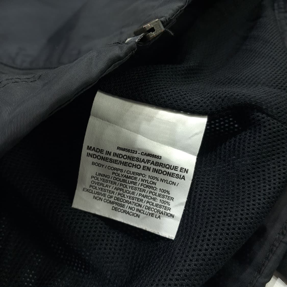 CN777 XL 나이키 풋볼 팀 블랙 원드브레이커 바람막이 자켓 점퍼 상품이미지6