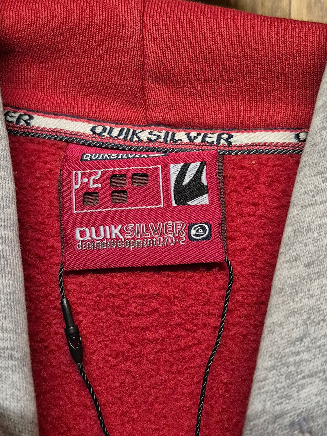 QUICKSILVER RAGLAN HOODIE 상품이미지6