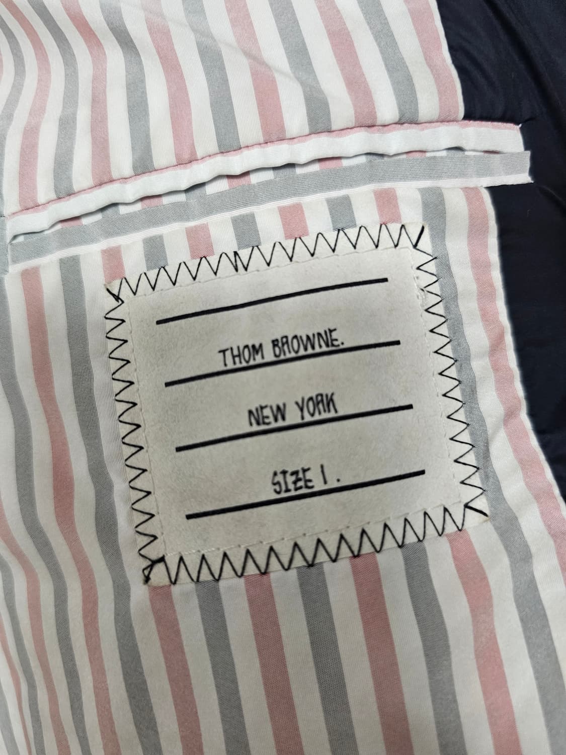 톰브라운 사선완장 나일론 메탈 패딩(1/오케이몰정품) 상품이미지7