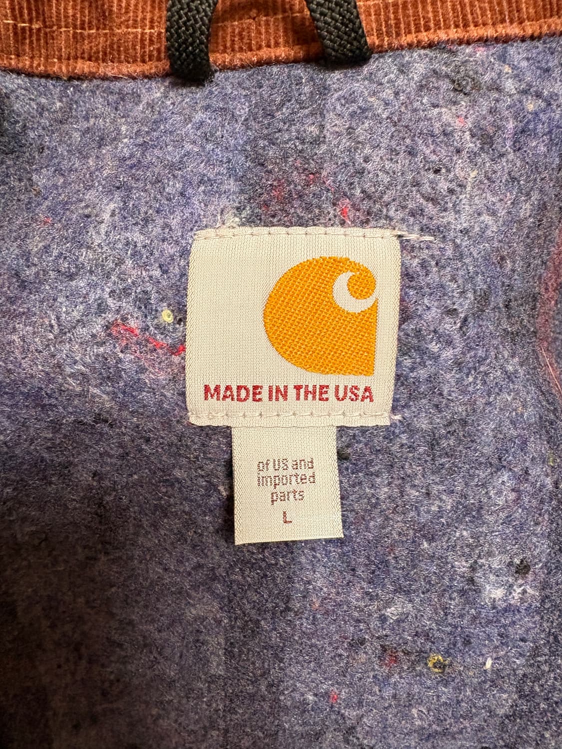 Carhartt J001 디트로이트 자켓 (J001-BRN) 상품이미지8