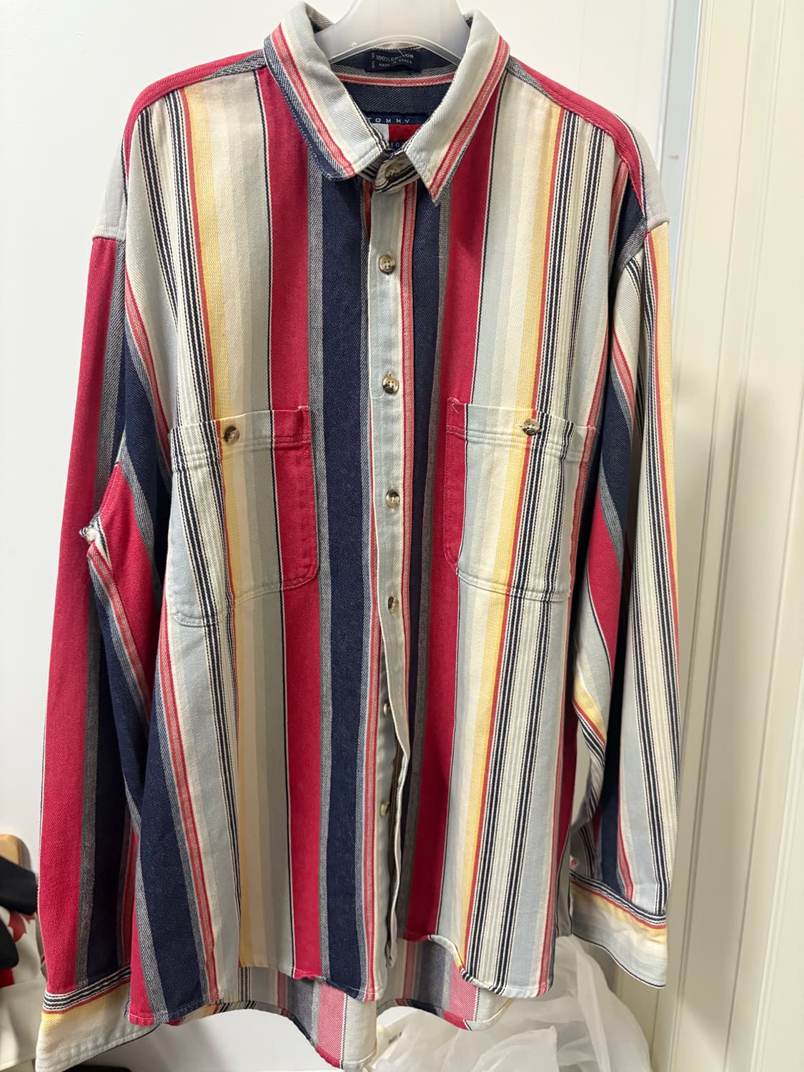 타미힐피거 멀티 스트라이프 셔츠 상품이미지1