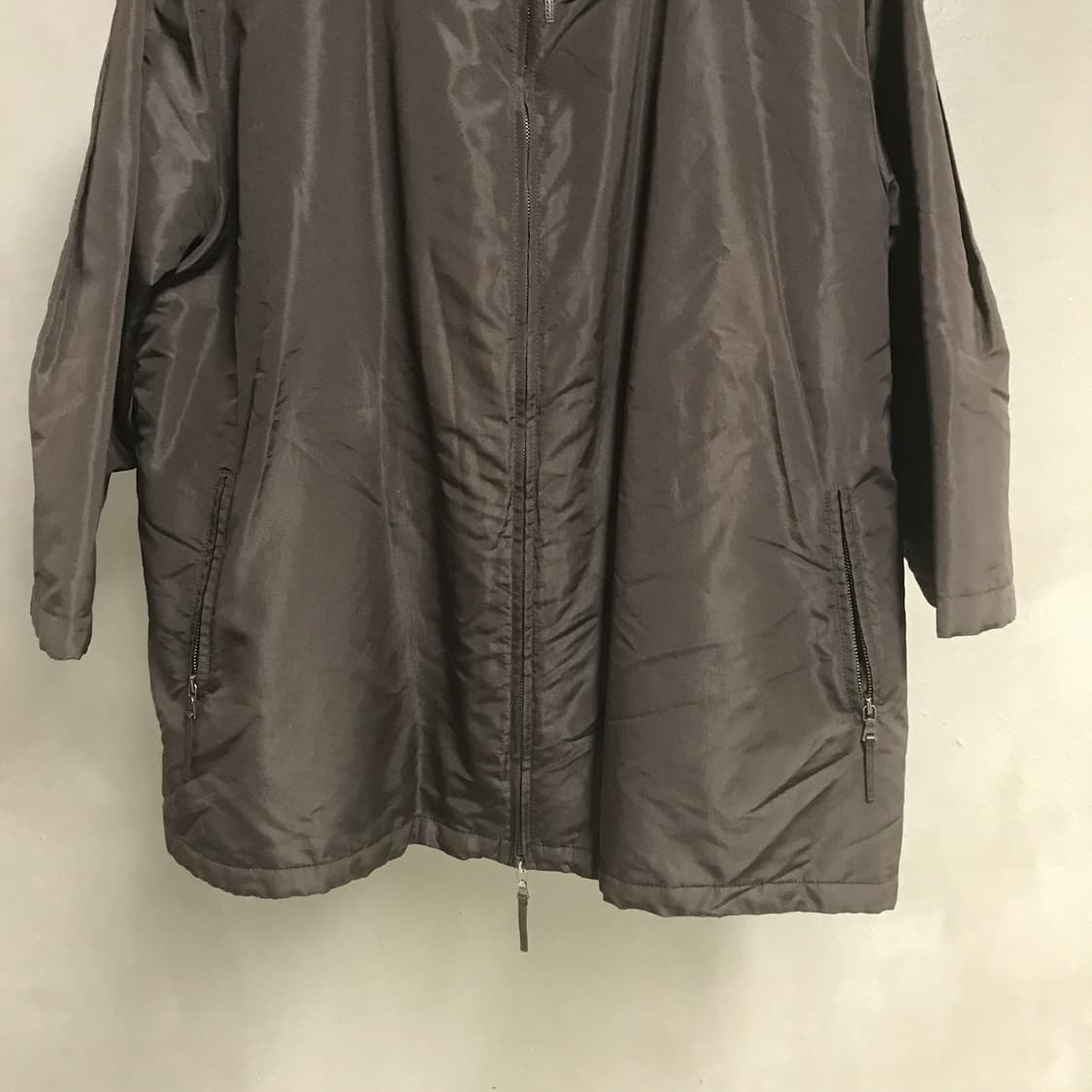 프라다 후드 퍼 자켓 브라운 -(W) 상품이미지3