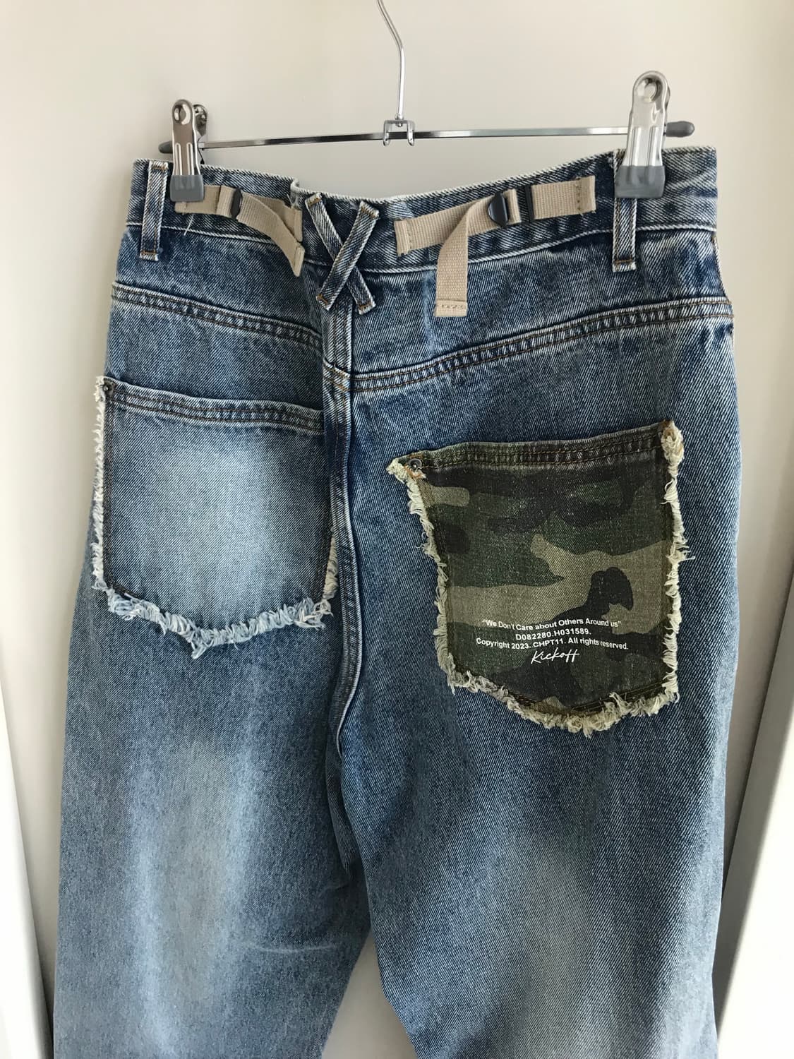 네스티킥 카모 포인트 데님 상품이미지5