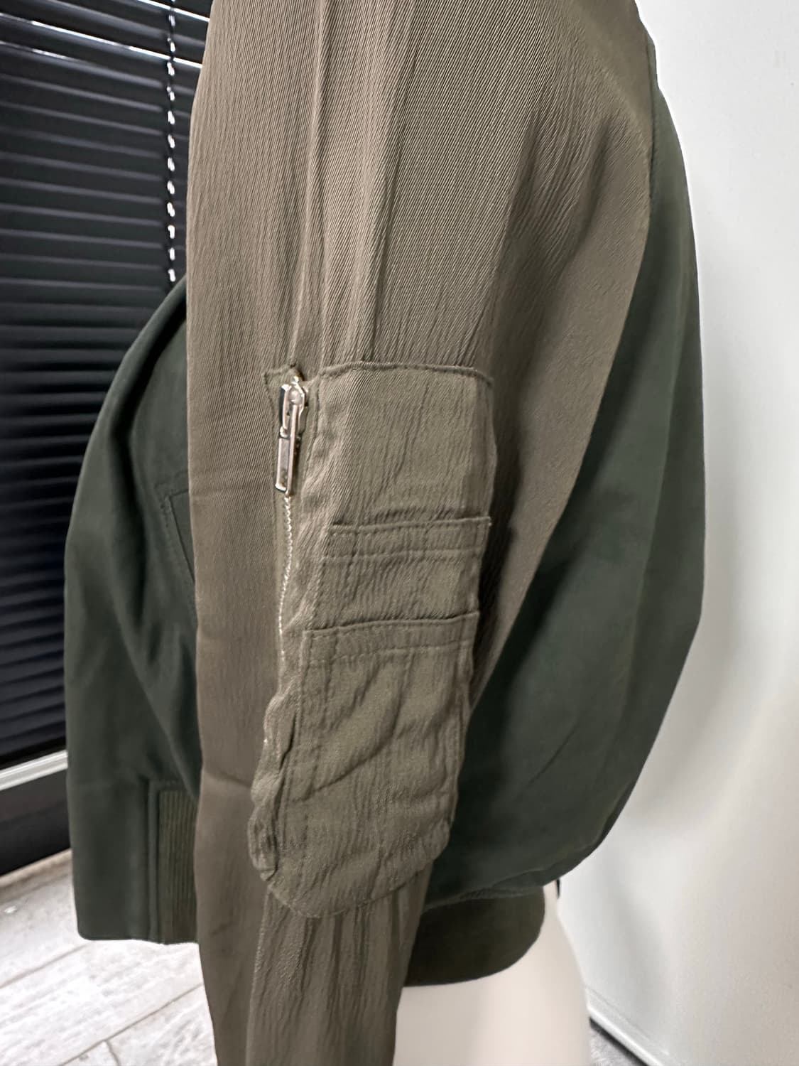 Rick Owens cropped flight bomber jacket 상품이미지8
