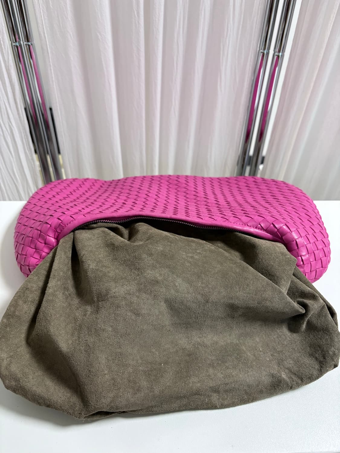 보테가베네타 베네타 호보백 핑크 상품이미지8