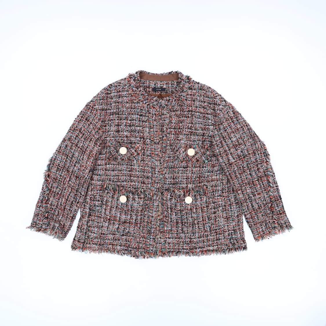 82-94-160 시스템 한섬 모 트위드 자켓 N7246 상품이미지1