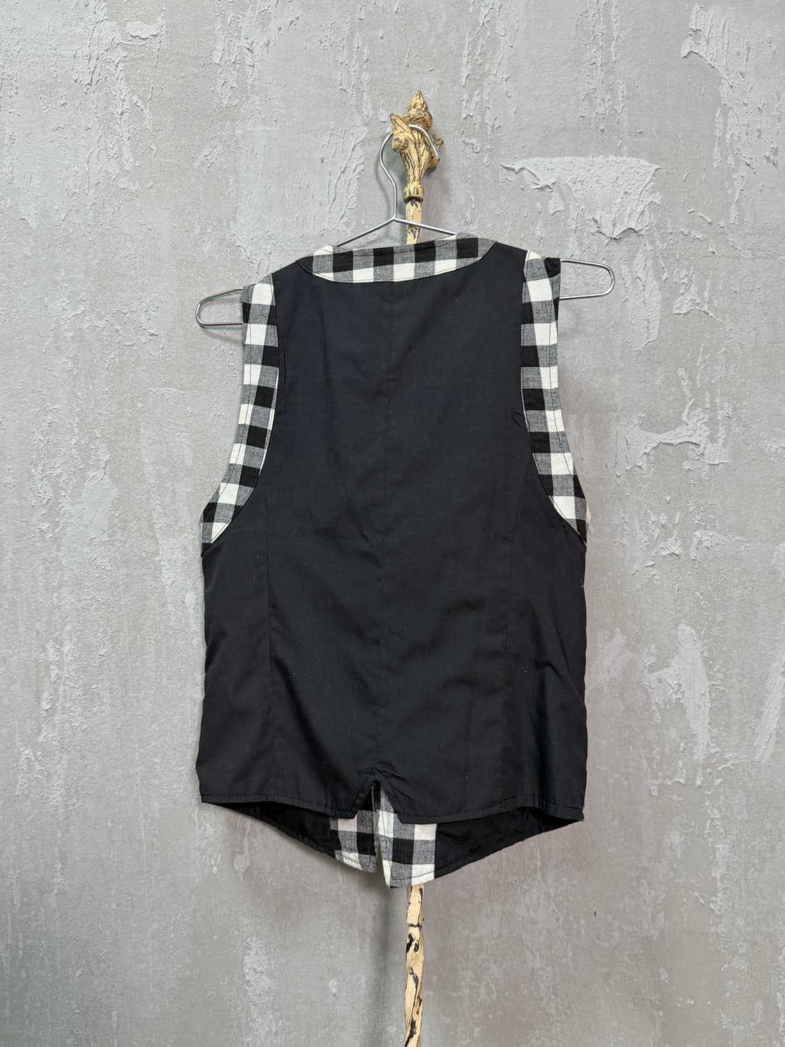 Number (N)ine French Check Vest 상품이미지3